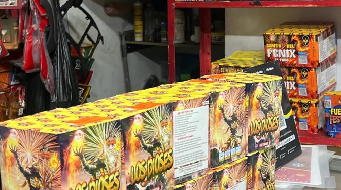 Incautaron más de 500 kilos de pólvora en operativos del Plan Navidad